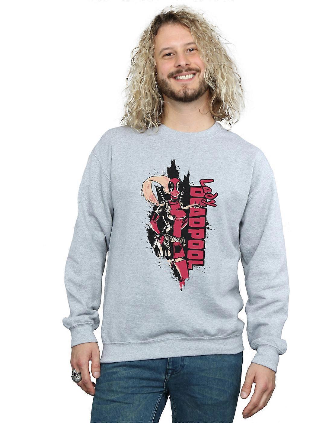 Marvel Men ' s Deadpool dáma Deadpool Tepláková bunda