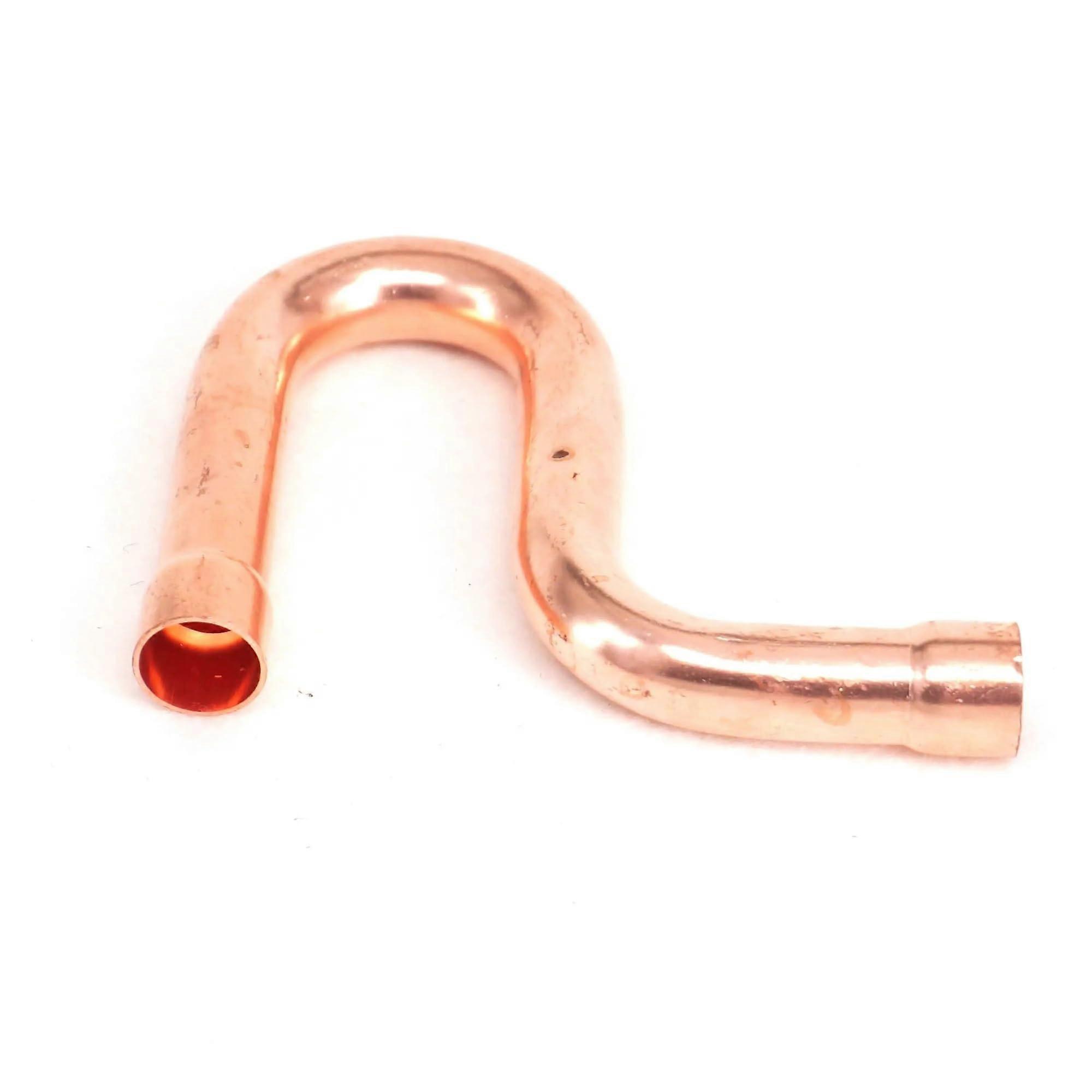 19x1.0mm Copper Pipe Fitting P Trap Adapter for Air Conditioner LeakProof Connection