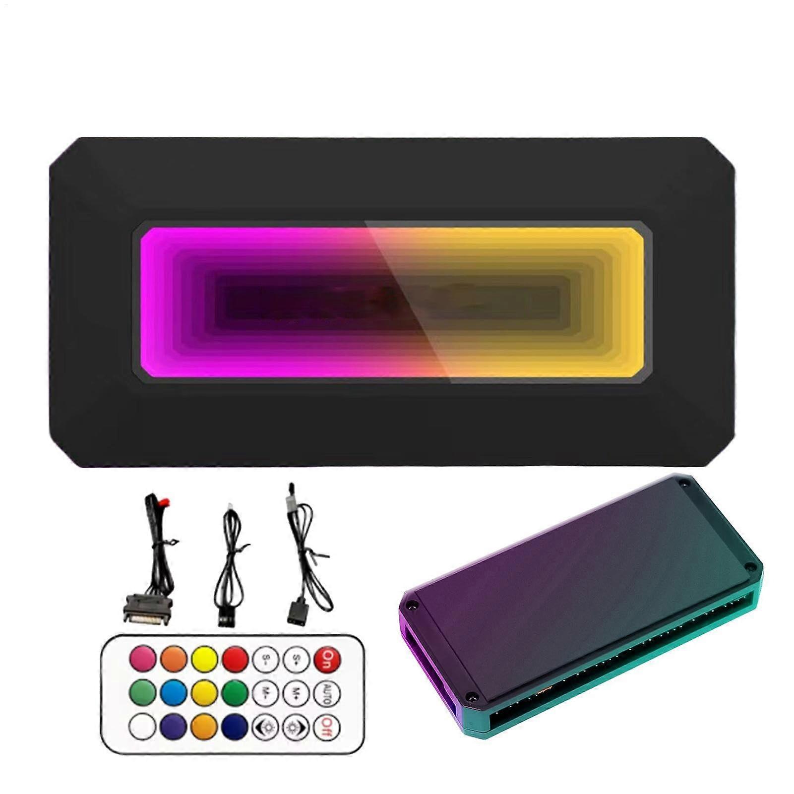 8 Port ARGB and PWM Fan Hub Controller with Smart Temperature Control for Gaming PC