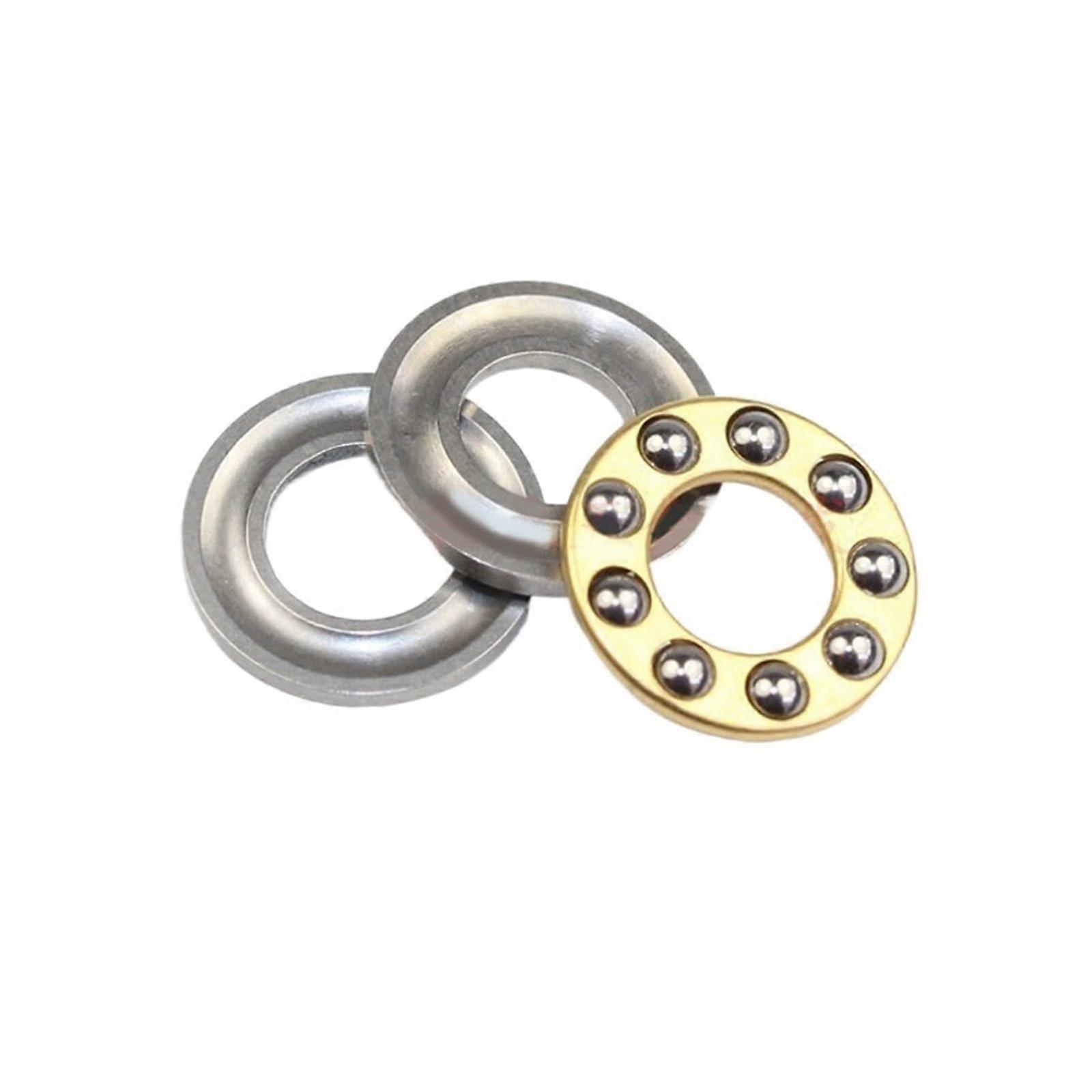 F38M Miniature Thrust Ball Bearings Set, Smooth Rotation,  Load Capacity for RC Planes