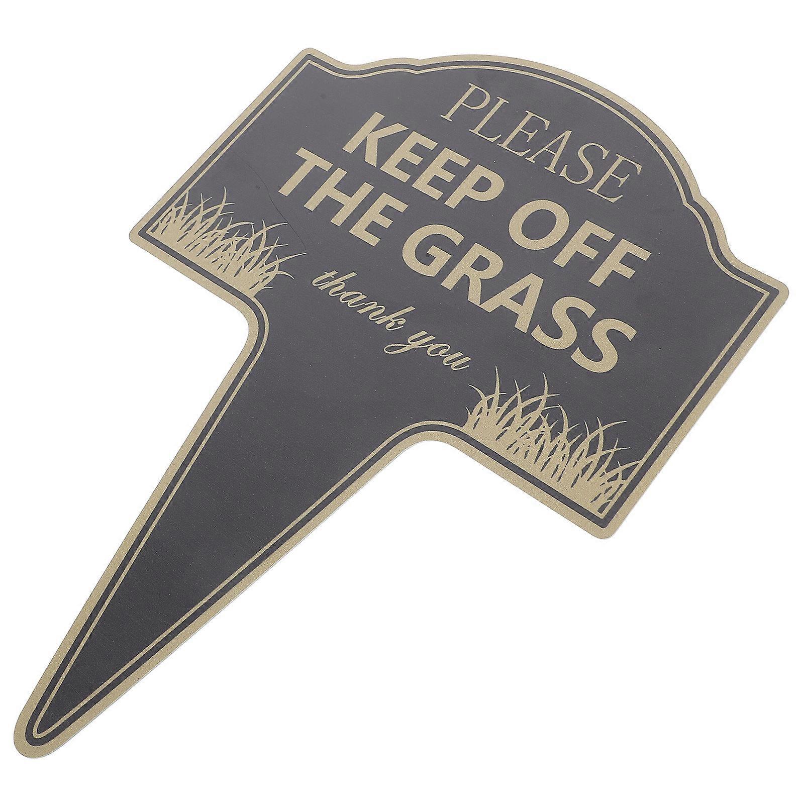 Garden Protection Yard Grass Sign Please Keep Off The Grass