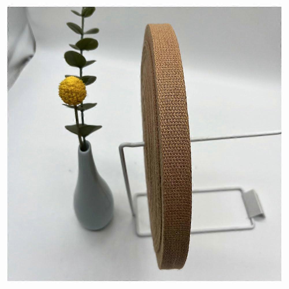 Durable 2cm Herringbone Cotton Webbing Roll for Sewing Crafts and Bag Making 45m 44#