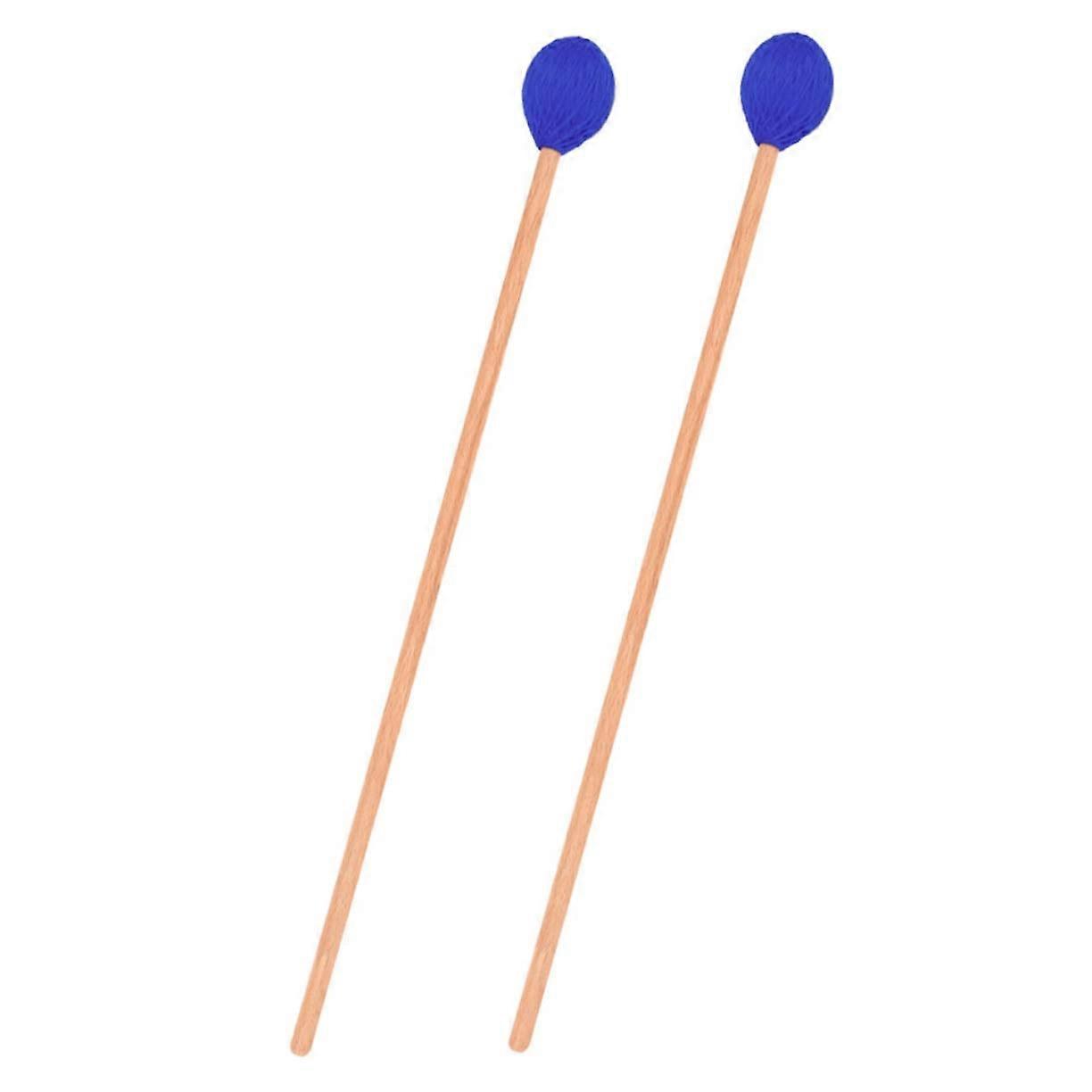 Marimba Mallets with Maple Handle, Comfortable Grip Xylophone Mallets for Percussion Performance
