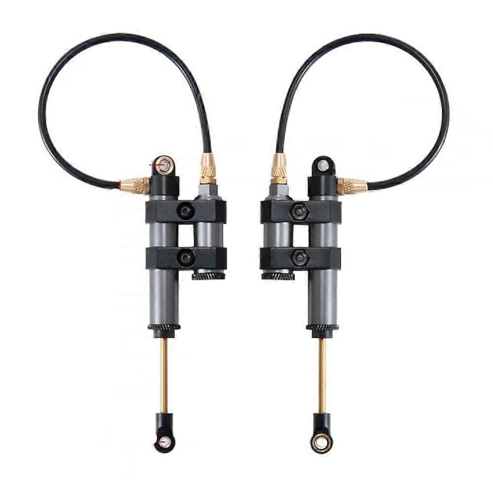 100mm Titanium RC Shock Absorbers 2PCS Internal Spring Piggyback Set for Wraith 1/10 Crawler