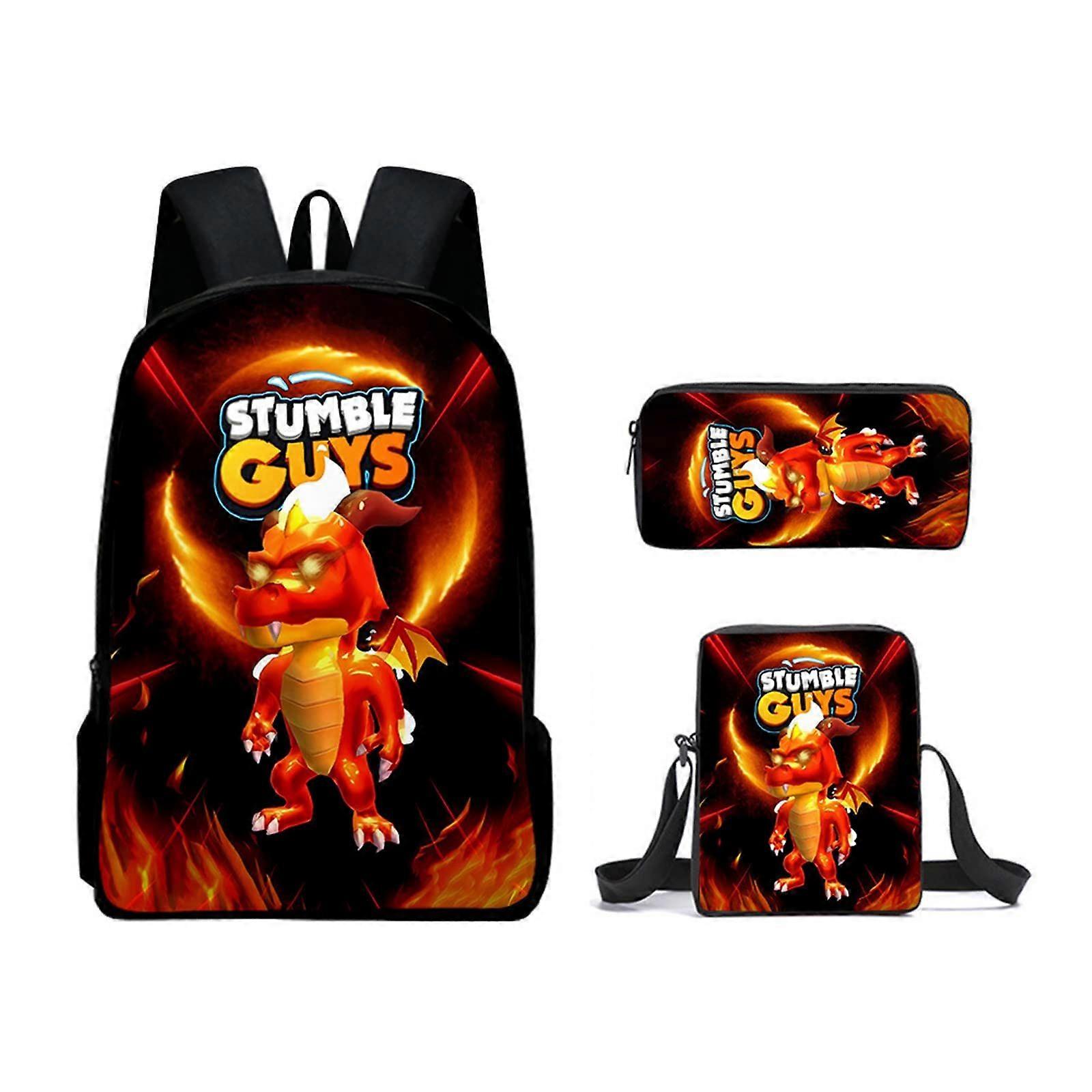 Five Nights Backpack, School Bag, Children's School Bag, Backpack, Men's Backpack, Laptop Backpack, Three-piece Backpack