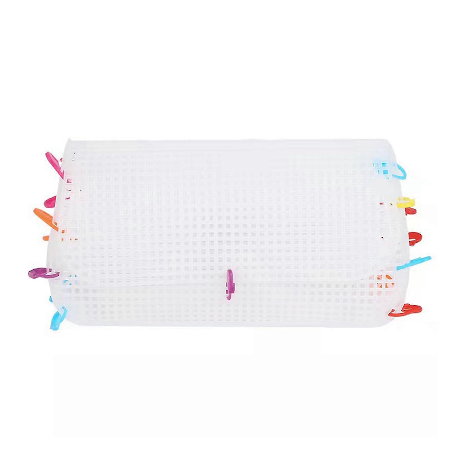 Plastic Canvas Sheets White Mesh for Crochet Purse Making Embroidery Needlepoint Yarn Craft