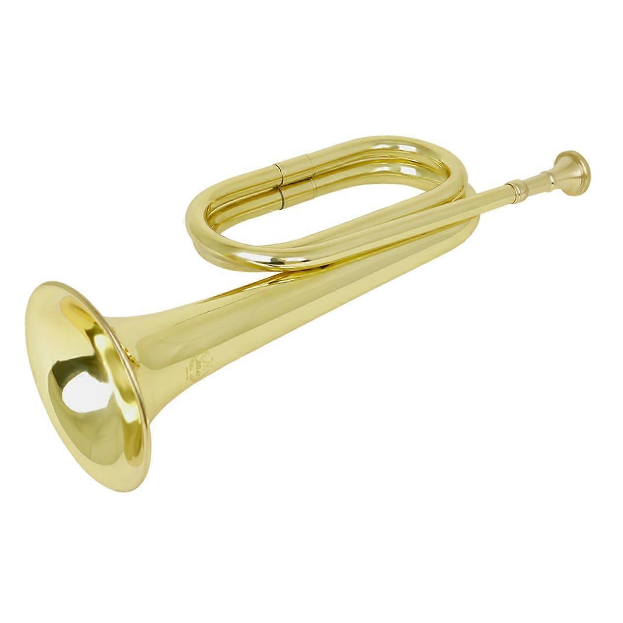 Copper Trumpet Bugle for Beginners with Clear Natural Tone and Durable Copper Construction