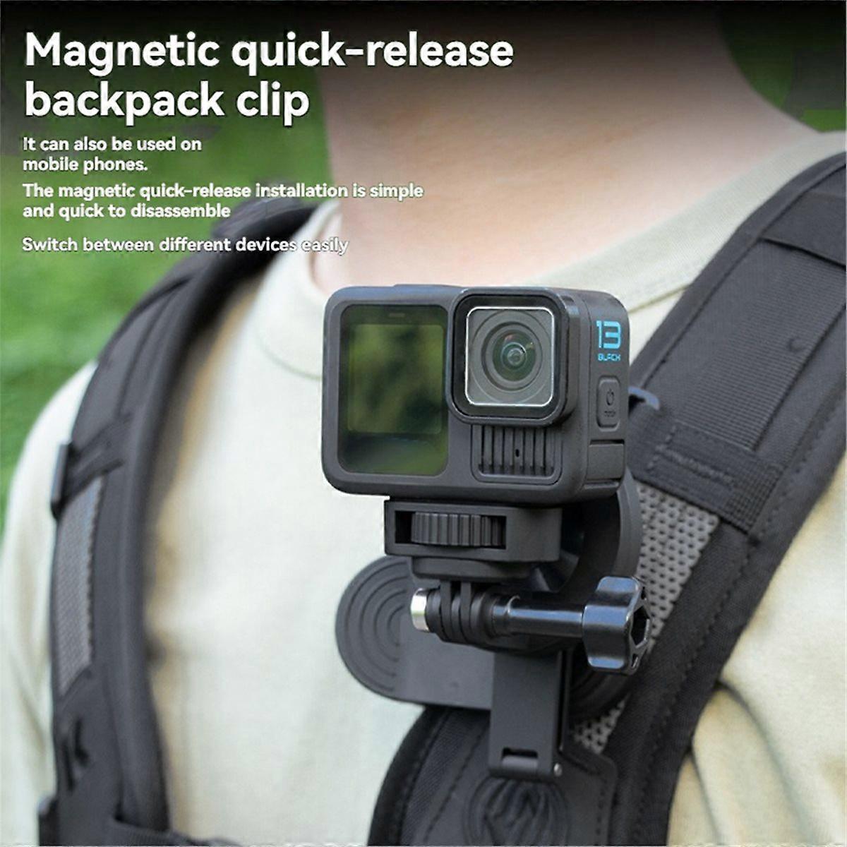 Quick-Release Magnetic Clip for Action 6 5Pro 4 3