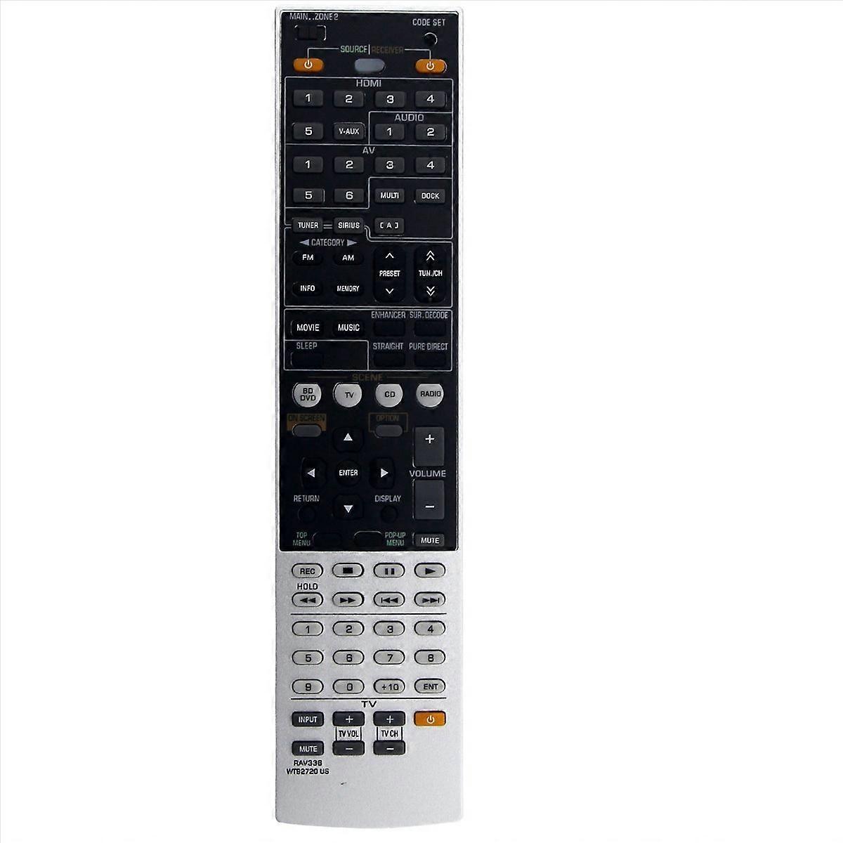 RAV336 WT92720US Remote for AV Receiver RX-V667 Remote RAV338