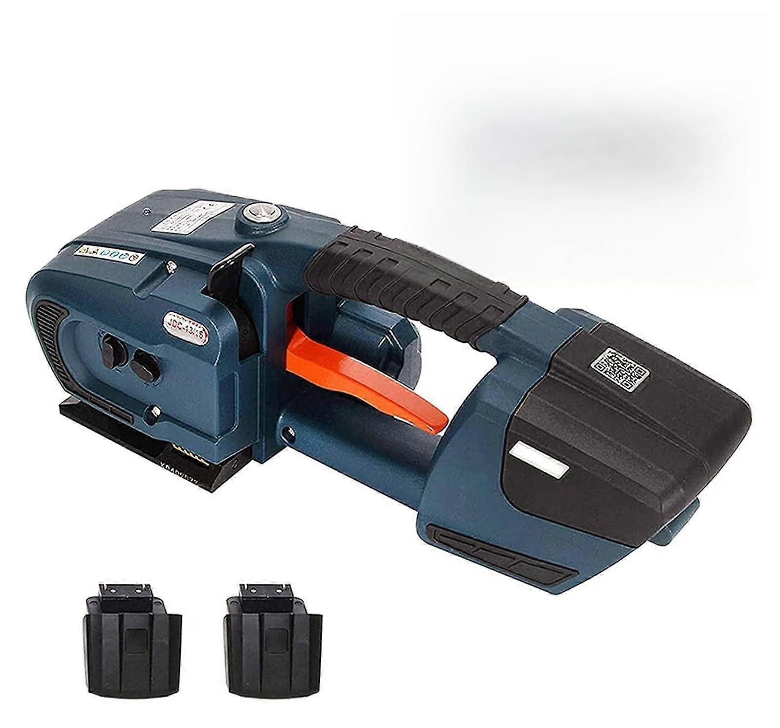 Electric Strapping Machine with Fast WeldCut Cycle, Battery Powered Cordless Tool for PP PET