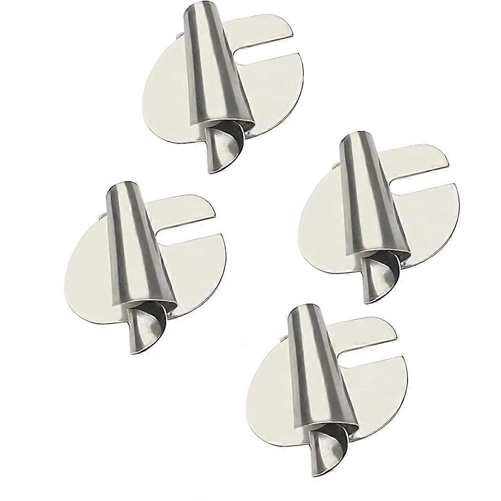 4Pcs Sewing Rolled Hemmer Foot
