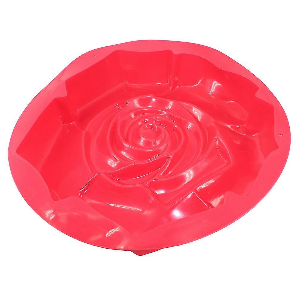 Practical Rose Cake Mold Silicone Mold for DIY Use Single Item