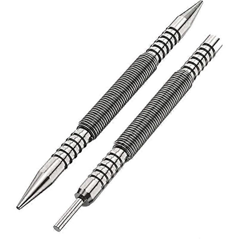 Spring Double End Nail Punch Set Center Hole Punch
