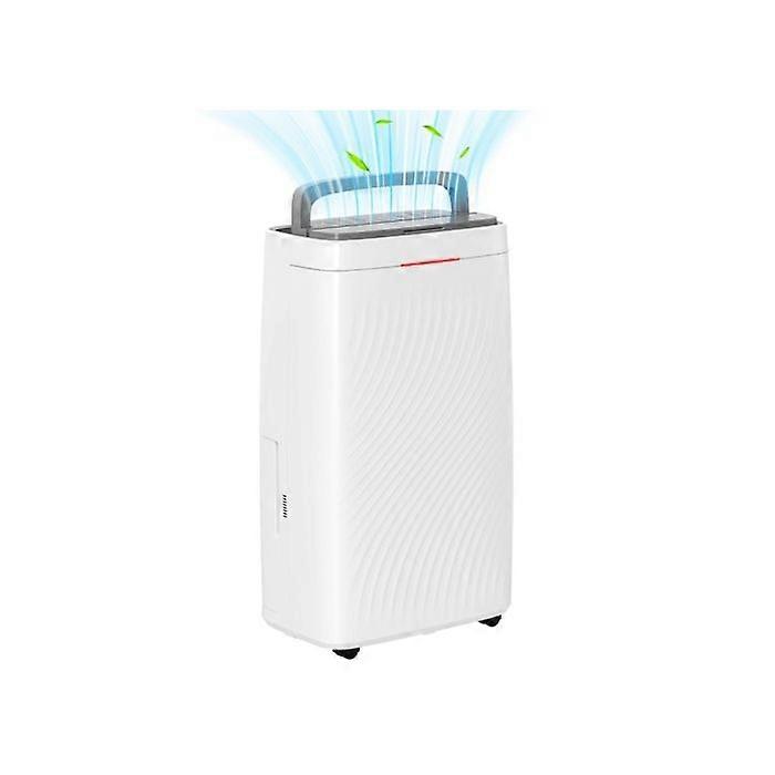 16L Multi-Mode Dehumidifier, with Wheels - White