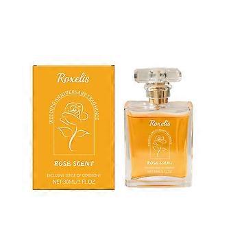 Perfume comemorativo Wedding Rose, 30ml: Suave, natural, fresco e elegante, com fragrância duradoura. Portátil e perfeito para casais em encontros românticos.