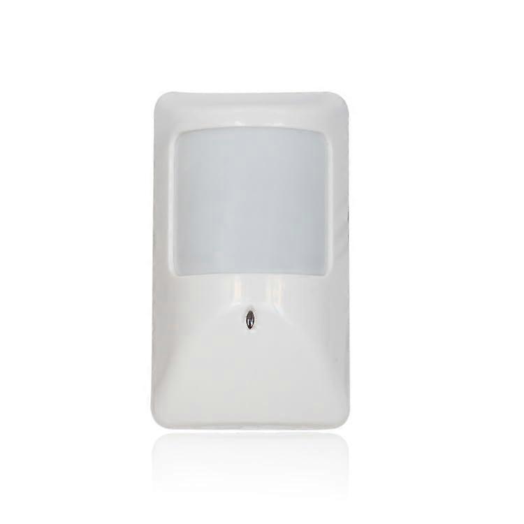 Wireless PIR Motion Sensor, 12V Wide Angle Infrared Detector for Security Systems, Wall Mount