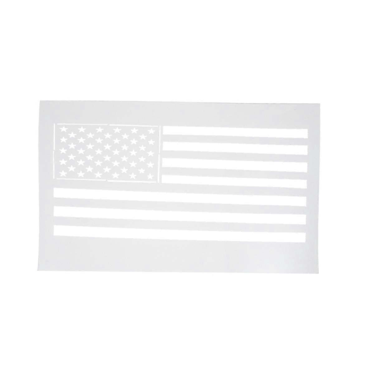 Drawing Stencils DIY American Elements Map Pentagram for Drawing 2Pcs