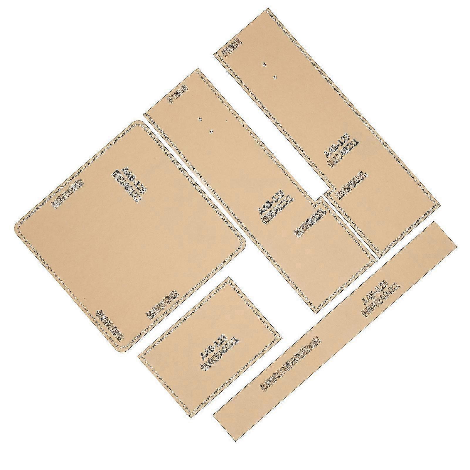 Acrylic Template for Bag Making Leather Pattern Stencil Leatherwork Hand Craft DIY Tool