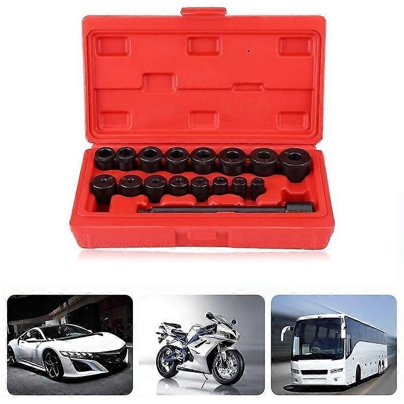 Tool Centring 17pcs Clutch Coupling Set Kit Clutch Mandrel Installing Tool Spine