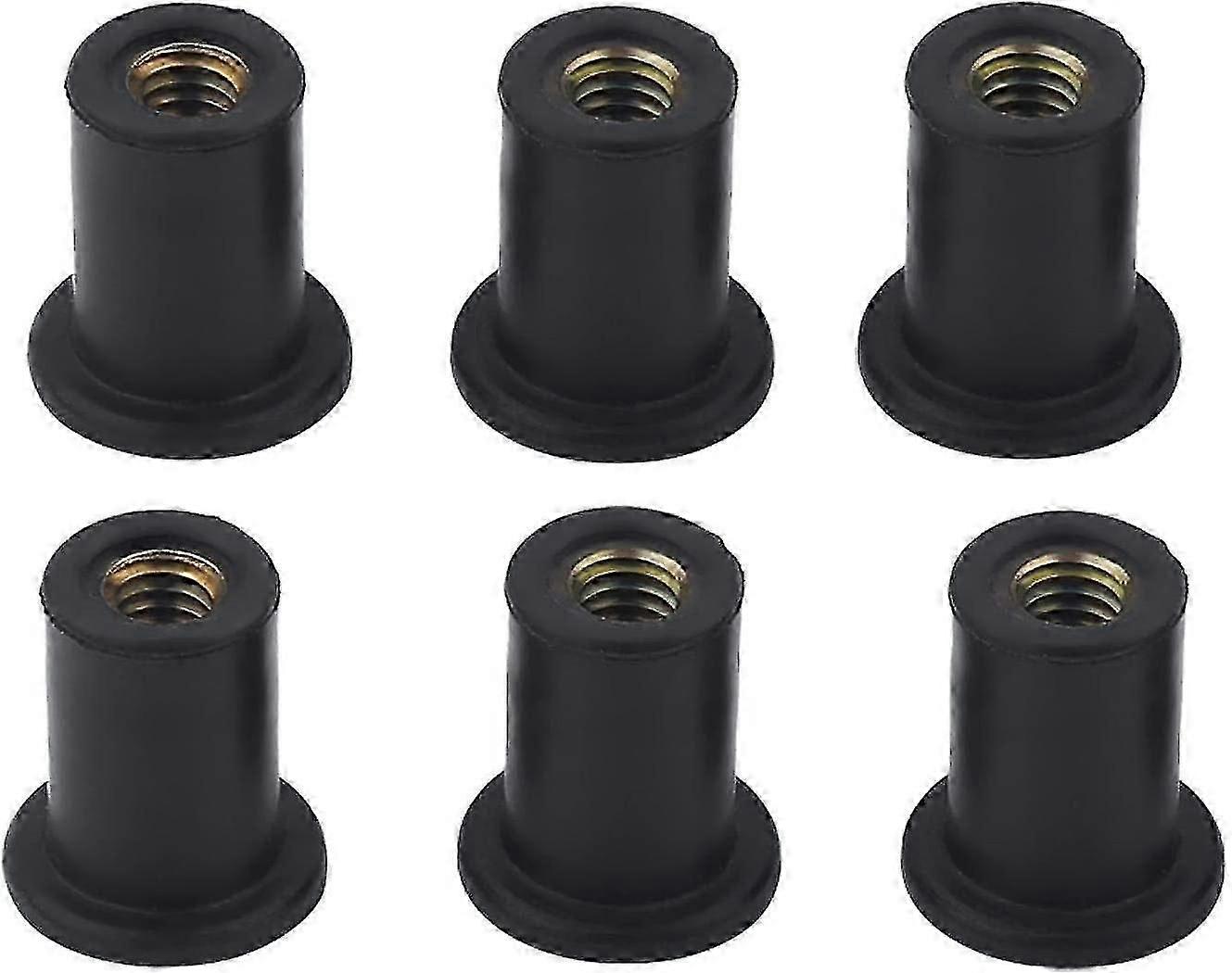 30pcs M5 gummimutter for syklus