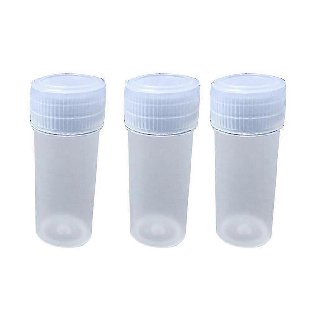 Transparent Plastic Bottles PP Container for Storage Use 100Pcs