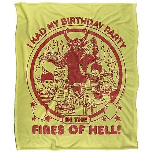 Steven Rhodes Birthday In Hell Soft Touch Blanket