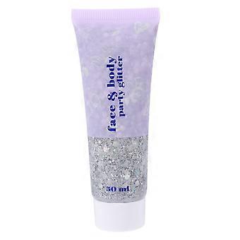Glitter Gel Body Glitter Holographic Glitter Liquid for Women Makeup 50ml