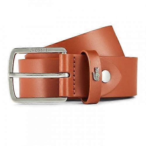 Lacoste Herren Logo Ledergürtel
