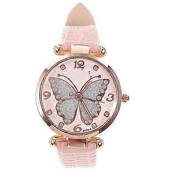 Women Butterflies Watch Fashion Casual Ladies Watch compatible with Girls