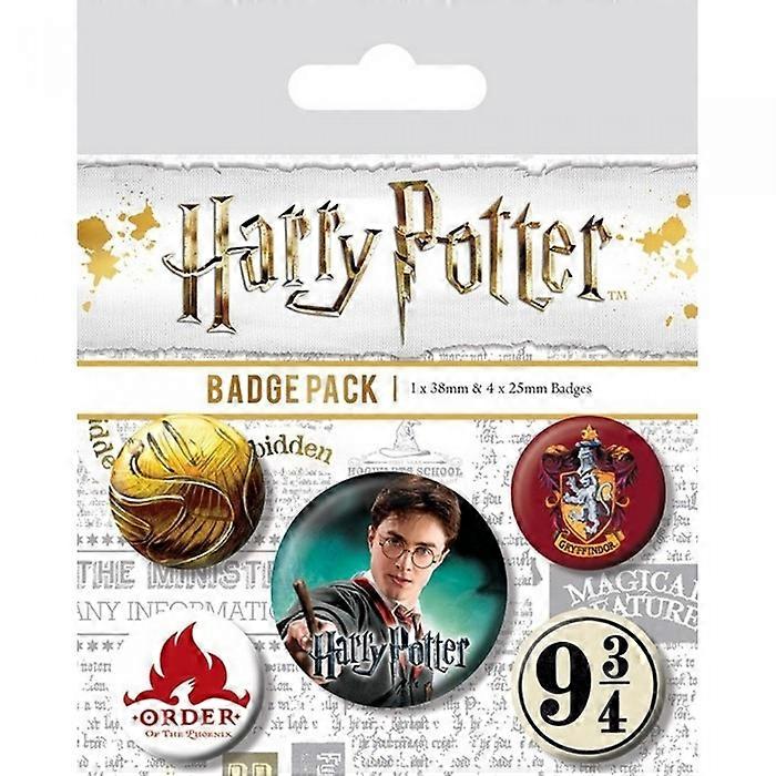 Harry Potter Gryffindor Abzeichen Set (5er Pack)