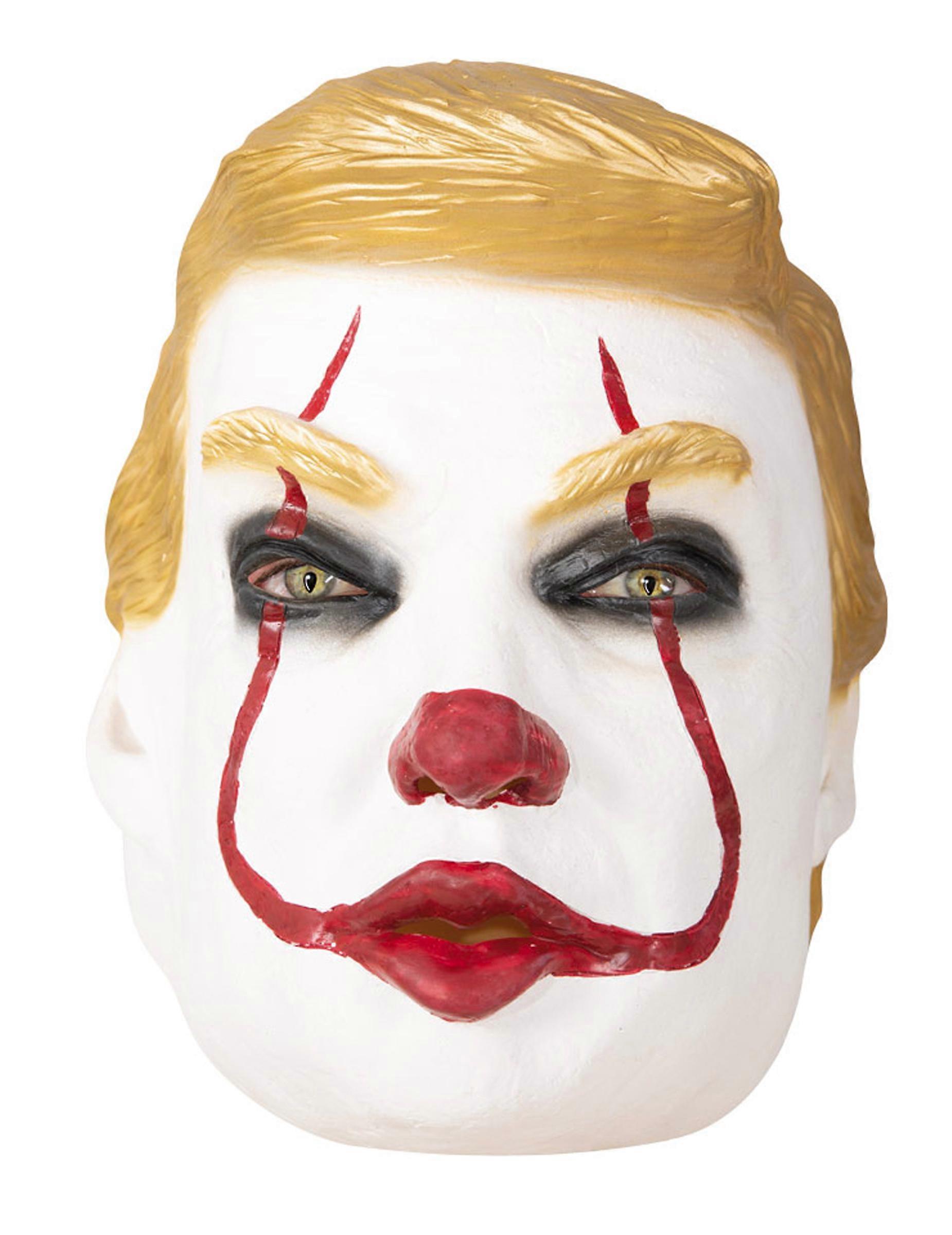 Trumpy the Clown adult full face mask