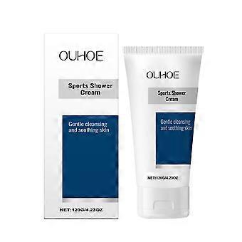 Shower Gel, 2 Sports Soothing Shower Gels for Moisturizing, Cleaning, and Leaving a Fresh Scent