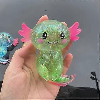 Colorful Salamander Maltose Fidgets Toys Squishy Malt Sugar Stretchy Axolotl Fun Squeeze Birthday Su