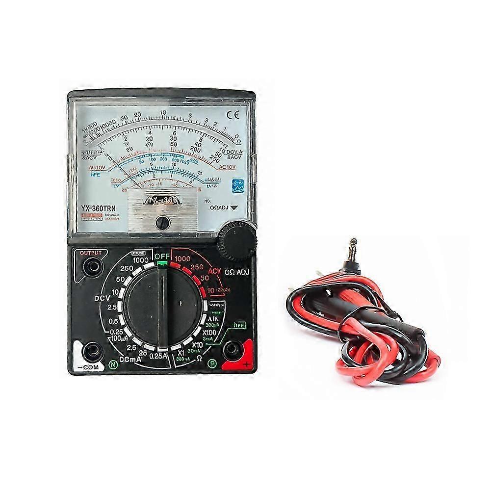 -360TRN MINI Analog Multimeter AC DC Needle Type Universal Meter Pointer Display Voltmeter Ammeter