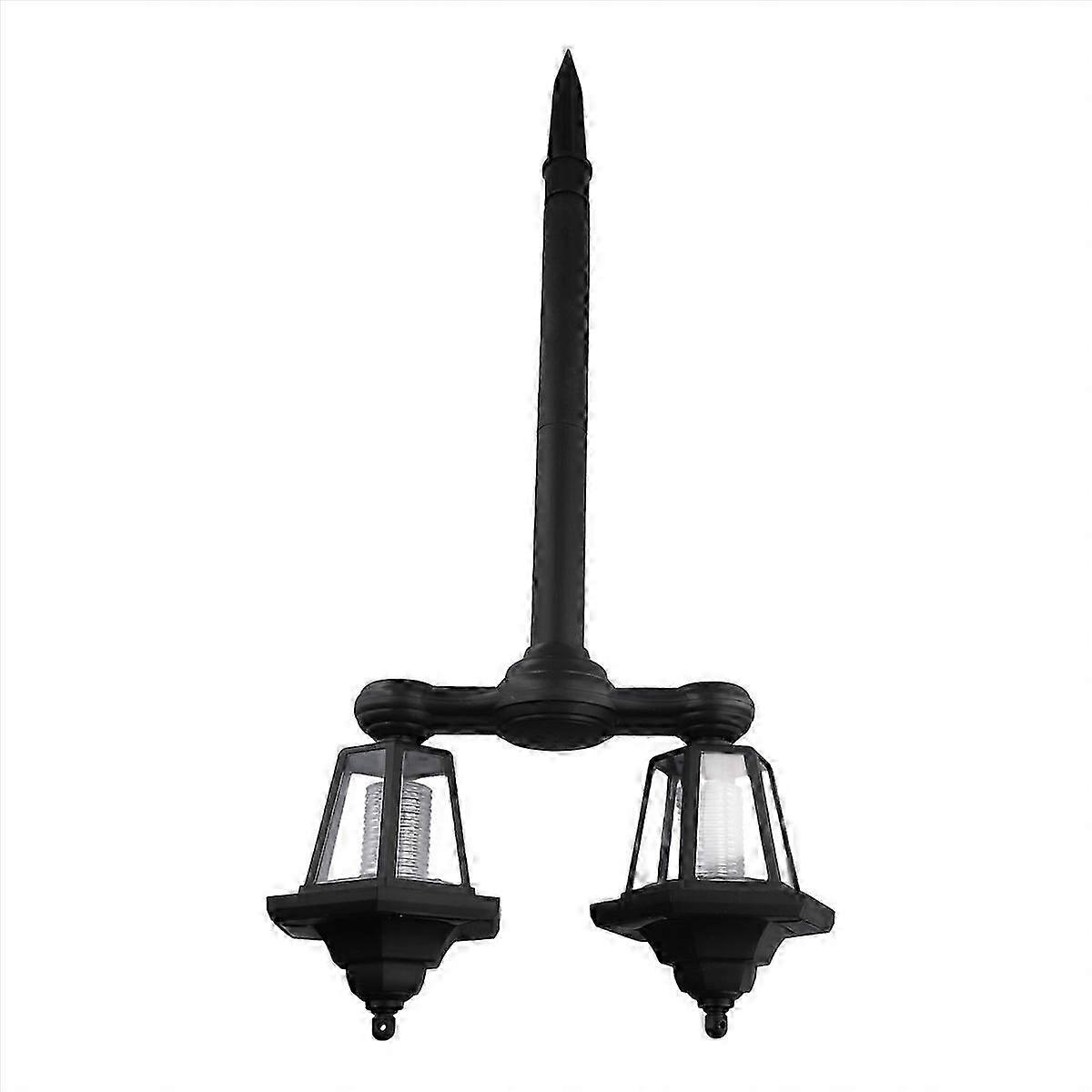 Outdoor Waterproof Hexagonal Ground Plug Light, Solar Post Light