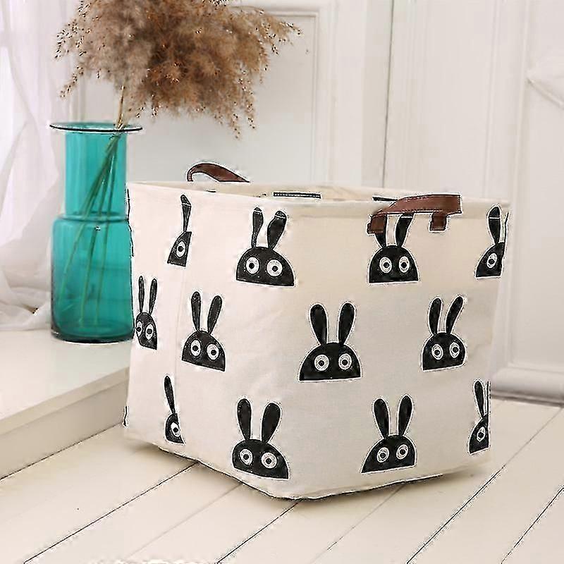 Large Foldable Laundry Basket, Freestanding Storage Basket with Handles, Water-Resistant Polyester, for Clothes Toys Blankets Organization