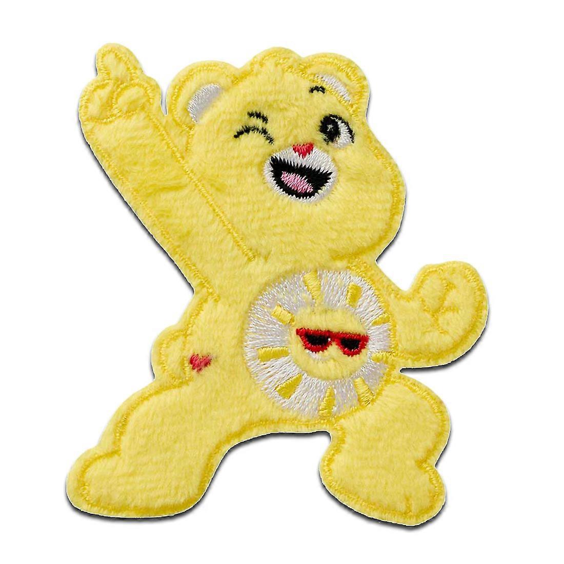Care Bears Funshine Bear - Patch, Iron-on Transfer, Size: 7 x 6 cm