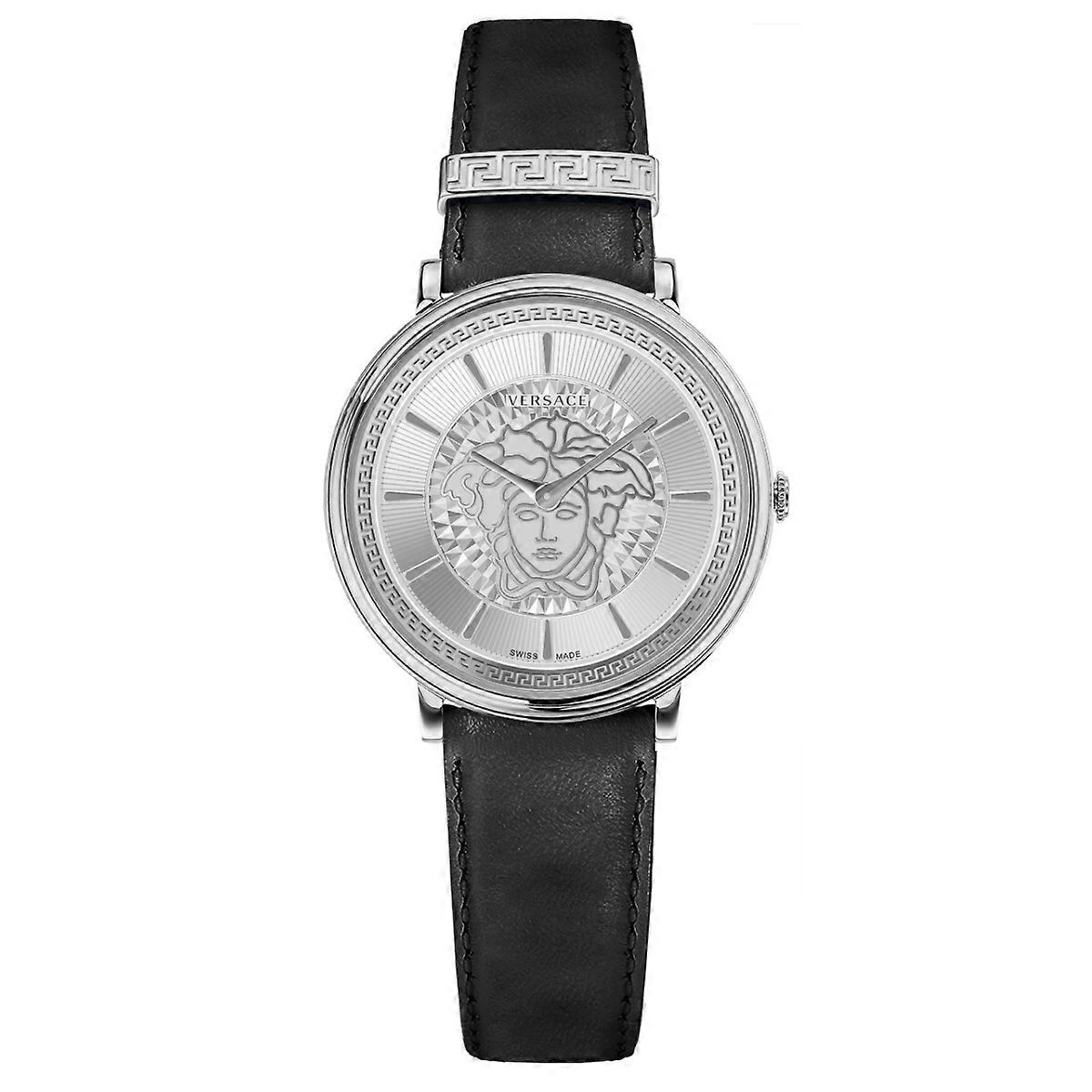 Versace Bayan Saat V-Circle VE8101719 Deri