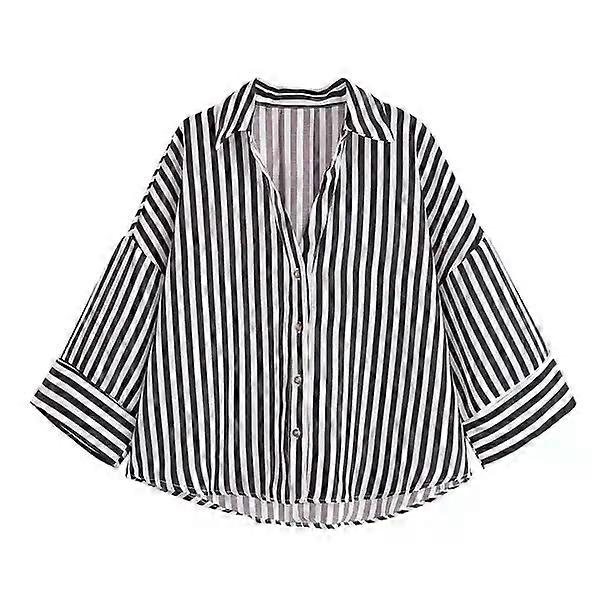 Women's Slim Fit Striped Shirt
