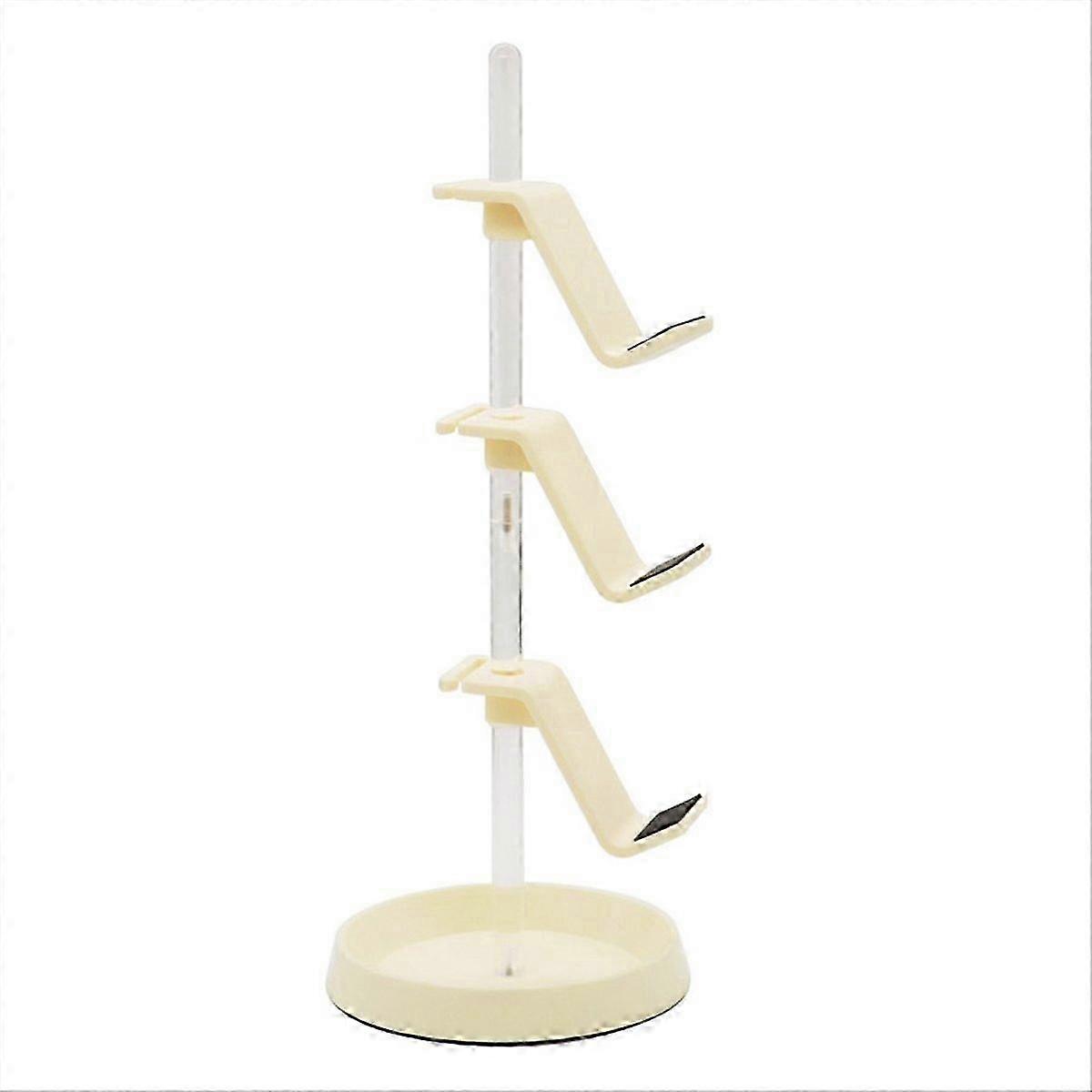 Transparent Tube Controller Stand Game Controller Headset Hanger,B