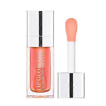 Lip Oil with Deep Hydration and Plumping Effect, Travel Size Pink Tint Gloss Balm 6ml