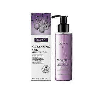 Olio detergente delicato ai semi d'uva con struccante idratante al karité e vitamina E, 100ml