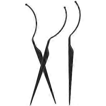 Fake Eyelash Display Rack Eyelashes Wearing Aid Tool with 3Pcs for Women Use