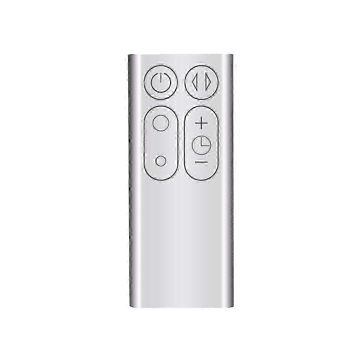 Replacement Remote Control Suitable For Am11 Tp00 Air Purifier Leafless Fan Remote Control Silver