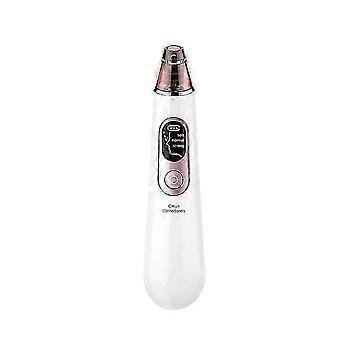 Blackhead Remover Pore Vacuum, Electric Comedone Extractor with LED, 3 Modes, Rechargeable C White