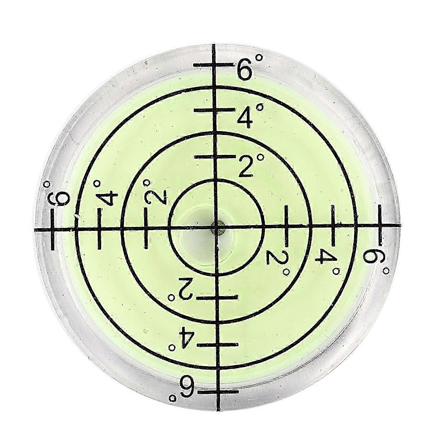 32*7mm Acrylic Bubble level Round Level Bubble Accessories, green