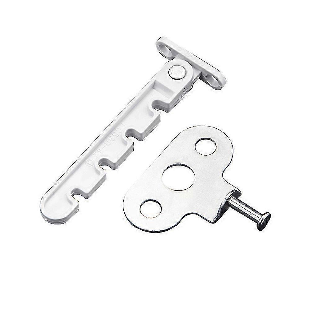 Window Latch,AntiTheft Window Limiter, Window Restrictor Security Lock,Child Window Limiter 2 Pcs for UPVC Windows Ventilation Restrictor