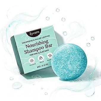 Nourishing Shampoo Bar With Coconut Oil Olive Oil Sesame Extract, Volumizing Hair Soap For Fine Flat Hair Daily Hair Cleansing