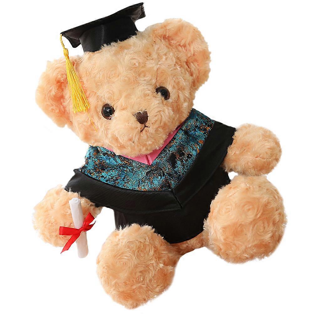 Graduation Bear Plush Bear for Decor Cute Multi Colored Gift