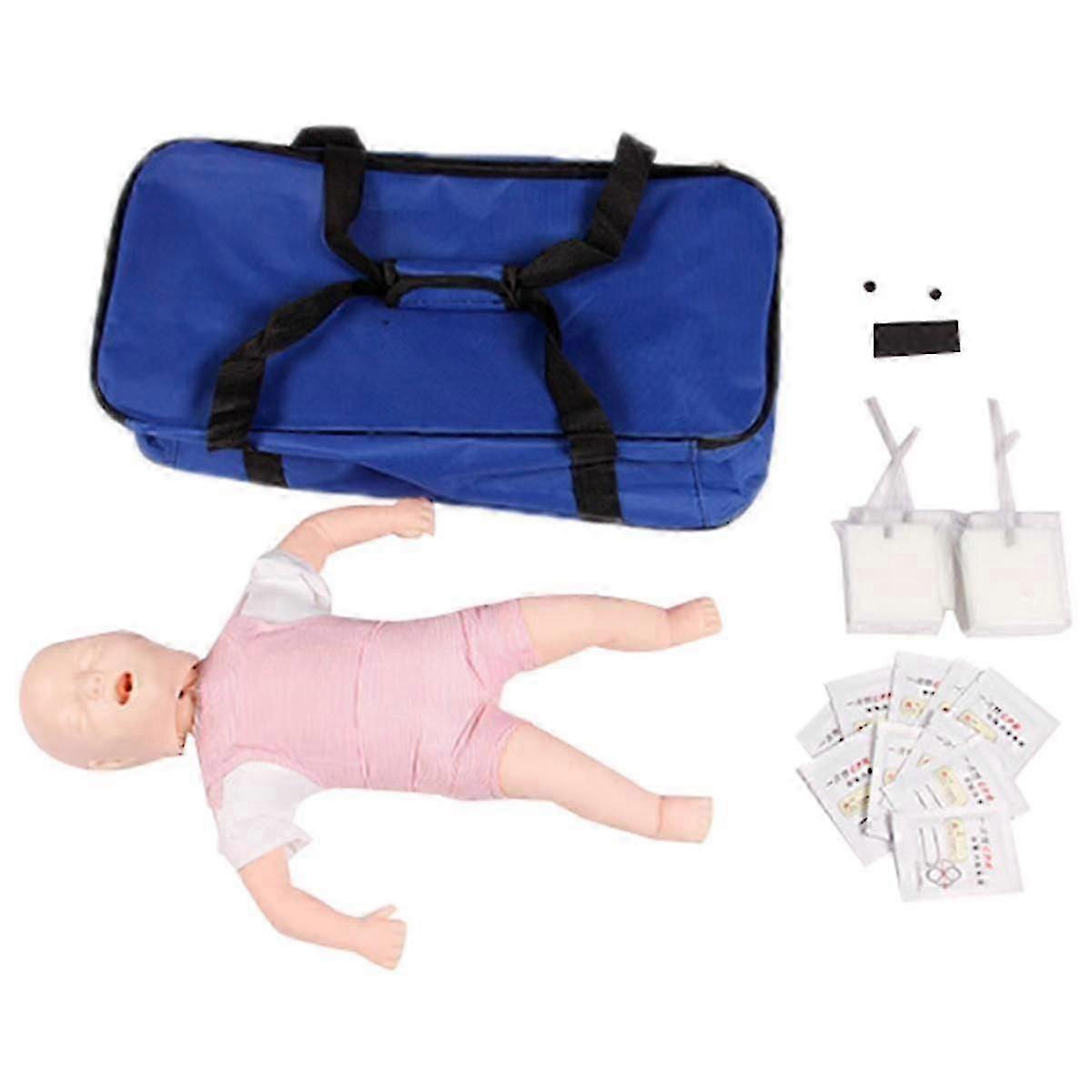 Infant choking prevention and CPR simulator